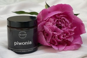 PIWONIA świeca sojowa 120 ml