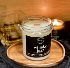 WHISKY & JAZZ świeca sojowa 300 ml 