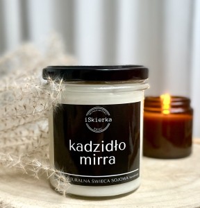 KADZIDŁO & MIRRA świeca sojowa 300 ml