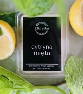 MIĘTA & CYTRYNA zapachowy wosk sojowy 60 g